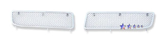 APS Polished Stainless Lower Mesh Grille (1.8mm, w/ Fog Lights Covered): Chrysler 300C 2005 - 2010