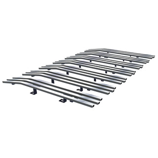 APS Polished Stainless Upper Billet Grille: Jeep Wrangler TJ 1997 - 2006