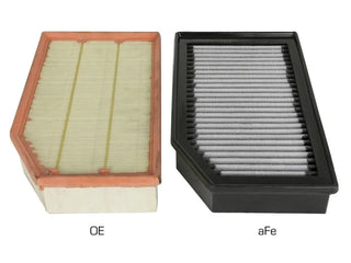 aFe Magnum FLOW Pro DRY S Air Filter: Jeep Wrangler JL / Gladiator JT 2018-26 2.0/3.6L