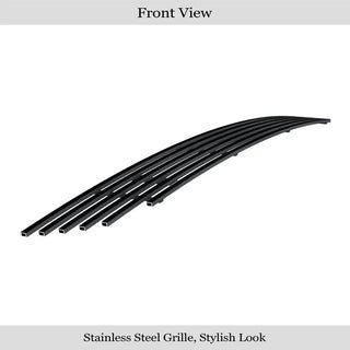APS Black Stainless Lower Billet Grille: Jeep Grand Cherokee 6.1L SRT8 2009 - 2010