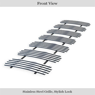 APS Polished SS Upper Billet Grille: Jeep Commander (05-10)