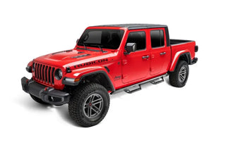 N-Fab Predator Pro Nerf Steps Textured Black (F&R): Jeep Gladiator JT 2020-2025