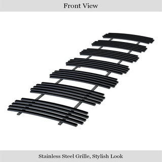 APS Black Stainless Steel Upper Billet Grille: Jeep Commander 2005-2010