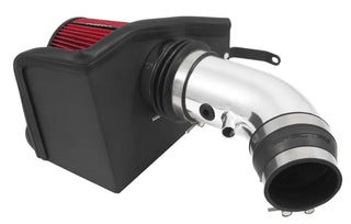 Spectre Polished Air Intake Kit w/Red Filter (F&R): Jeep Grand Cherokee SRT8 2012-2021 / Dodge Durango 2018-2022 6.4L