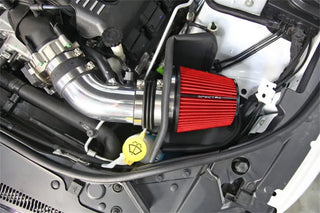 Spectre Polished Air Intake Kit w/Red Filter (F&R): Jeep Grand Cherokee SRT8 2012-2021 / Dodge Durango 2018-2022 6.4L
