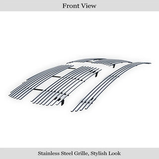 APS Polished Stainless Billet Grilles (Upper & Lower): Dodge Ram 2002 - 2005 (GR04HGI99S)