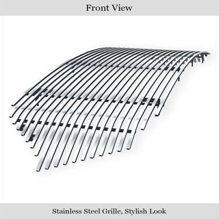APS Polished SS Upper Billet Grille (FRONT): Ram 1500 Laramie / Lone Star / Big Horn (19-24)
