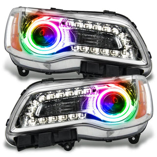 ORACLE Lighting Pre-Assembled Chrome SMD Halo Headlights: Chrysler 300 (11-14)
