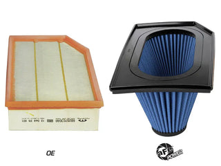 aFe Magnum FLOW Pro 5R Air Filter (F&R): Jeep Wrangler JL / Gladiator JT 2018-26 2.0L/3.6L