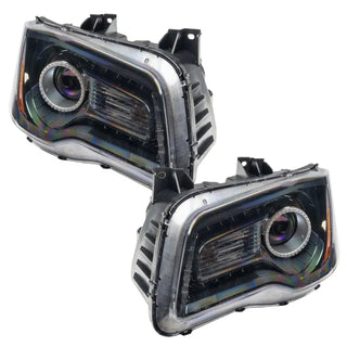 ORACLE Lighting Pre-Assembled SMD Halo Headlights (FRONT): Chrysler 300 (11-14) - Black