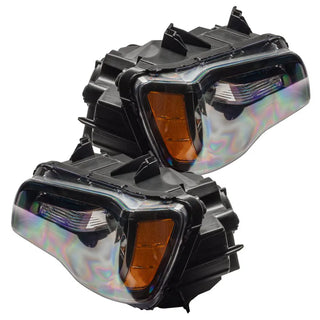 ORACLE Lighting SMD Halo Pre-Assembled Headlights (NON HID, DRL, BLACK): Chrysler 300 (11-14)
