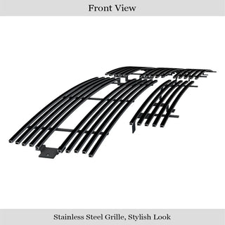 APS Black Stainless Billet Grilles (Upper & Lower): Dodge Ram 1994 - 2001