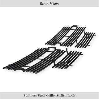APS Black Stainless Billet Grilles (Upper & Lower): Dodge Ram 1994 - 2001