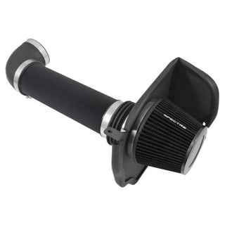 Spectre Black Air Intake Kit w/Black Filter (F&R): Chrysler 300 / Dodge Challenger / Charger 5.7L 2011-2023