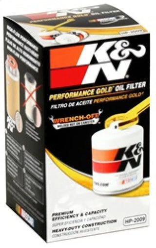 K&N Engineering Perf Gold Oil Filter: Fits Dodge / Jeep (02-08)
