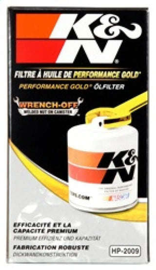 K&N Engineering Perf Gold Oil Filter: Fits Dodge / Jeep (02-08)