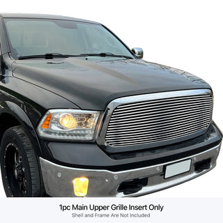APS Polished Stainless Upper Billet Grille: Ram 1500 2013 - 2017