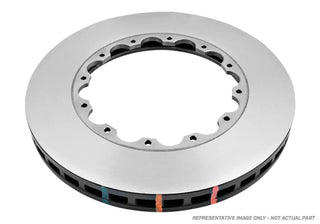 DBA 5000 Series Standard Ring Front Brake Rotor: Chrysler 300 (2015-2024) w/ 6 Piston Brembo Caliper