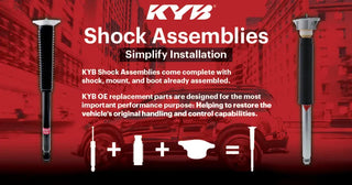 KYB Gas-A-Just Rear Shock (REAR): Chrysler 300 AWD 2011-2024