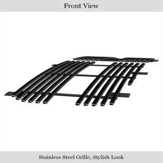 APS Black Stainless Upper Billet Grille (Version 1): Dodge Dakota 2005 - 2007