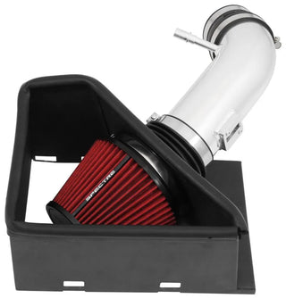 Spectre Polished Air Intake Kit w/Red Filter (F&R): Ram 2500 / 3500 6.4L 2014-2018