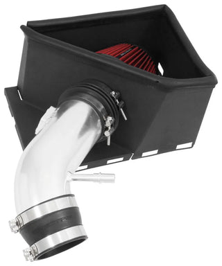 Spectre Polished Air Intake Kit w/Red Filter (F&R): Ram 2500 / 3500 6.4L 2014-2018