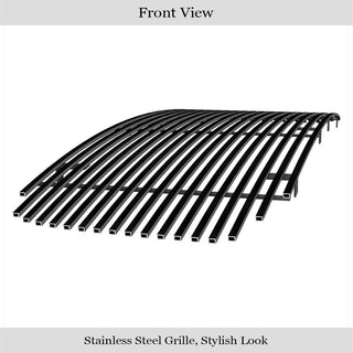 APS Black Stainless Upper Billet Grille (Version 1): Dodge Ram 2006 - 2009