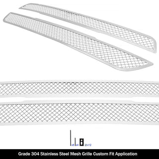 APS Polished Stainless Upper Mesh Grille Tradesman: Ram 1500 2019 - 2024