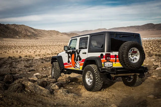 FOX Perf Series 2.0 Smooth Body IFP Rear Shock (REAR): Jeep Wrangler JK 2007-2018 w/ 1.5-3.5" Lift