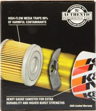 K&N Oil Filter (F&R): Fits Chrysler / Dodge / Jeep / RAM 2008-24 w/ 5.7-6.4L HEMI