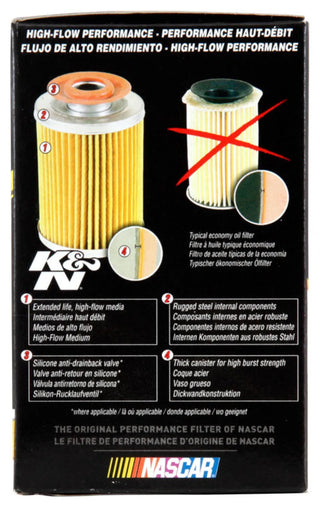 K&N Engineering Oil Filter: Fits Dodge / Jeep / Ram / Wagoneer (09-24)