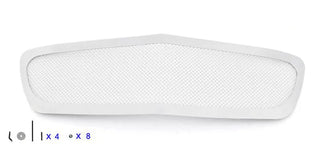 APS Polished Stainless Upper Mesh Grille (1PC Style): Dodge Charger 2011 - 2014