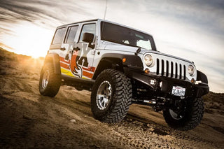 FOX Performance Series 2.0 Smooth Body IFP Rear Shock (REAR): Jeep Wrangler JK 2007-2018 4-6" Lift