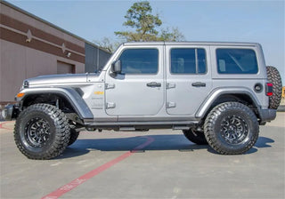 N-Fab RKR Step System Textured Black (F&R): Jeep Wrangler Unlimited JL 2018-2026