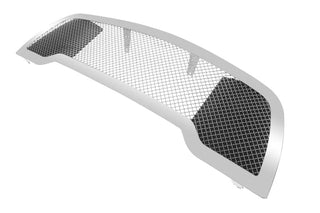 APS Polished Stainless Upper Mesh Grille Rebel: Ram 1500 2015 - 2018