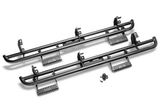 N-Fab RKR Step System Textured Black (F&R): Jeep Wrangler Unlimited JL 2018-2026