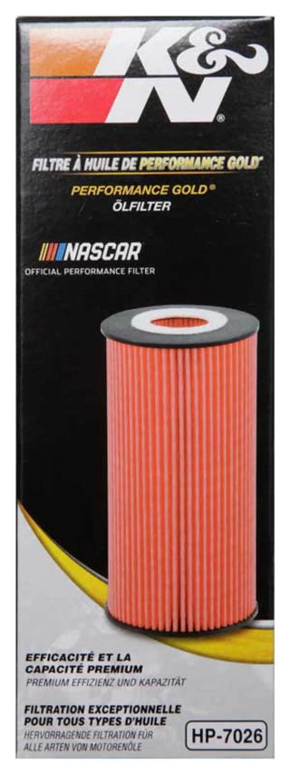 K&N Performance Oil Filter (F&R): Chrysler / Dodge / Jeep / RAM 3.6L 2014-26 HP-7026
