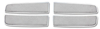 APS Polished Stainless Upper Mesh Grille (Version 1): Dodge Ram 2002 - 2005