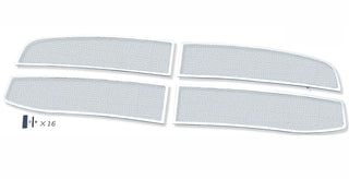 APS Polished Stainless Upper Mesh Grille: Dodge Ram 2006 - 2008