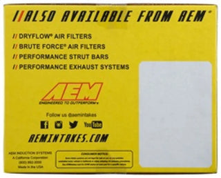 AEM Brute Force Air Intake System Gray (F&R): Jeep Commander 2006 4.7L