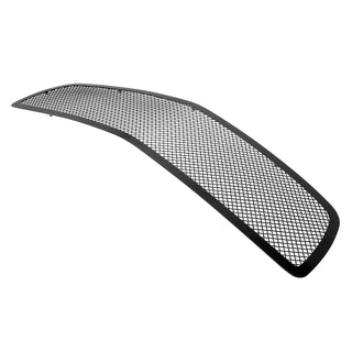 APS Black Stainless Upper Mesh Grille: Dodge Charger 2006 - 2010