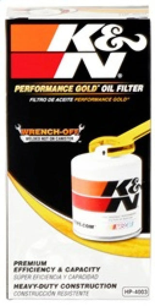K&N Engineering Perf Gold Oil Filter: Fits Dodge Ram 2500 / 3500 (94-24)