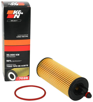 K&N Engineering Oil Filter: Fits Chrysler / Dodge / Jeep / Ram (14-25)