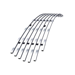 APS Polished SS Lower Billet Grille (FRONT): Dodge Charger (15-23) w/o Adaptive Cruise