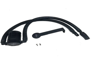 J&L Oil Separator Black Anodized (DRIVER): Jeep Wrangler JK 2012-2018 3.6L