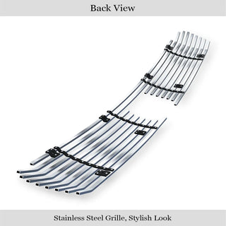 APS Polished Stainless Lower Billet Grille (WITH Adaptive Cruise Control): Dodge Durango 2018 - 2020