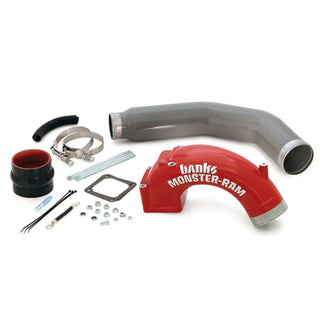 Banks Power Monster-Ram Intake System w/ Boost Tube (FRONT): Dodge Ram 2500/3500 03-07 5.9L Cummins Stock Intercooler