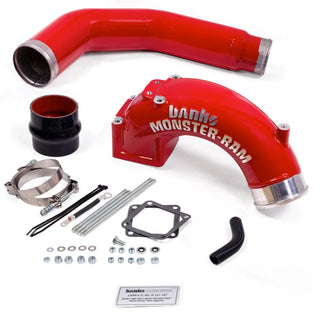 Banks Power Monster-Ram Intake System w/ Boost Tube (FRONT): Dodge Ram 2500/3500 03-07 5.9L Cummins Stock Intercooler