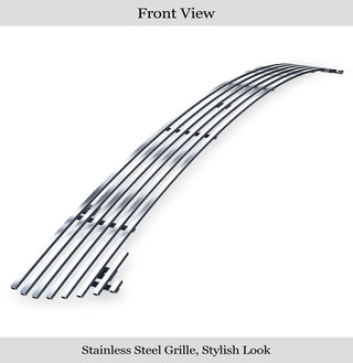 APS Polished Stainless Upper Billet Grille: Dodge Charger 2015 - 2018