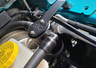 J&L 3.0 Oil Separator Black Anodized (DRIVER): Jeep Wrangler JL 2.0L 2018-2024